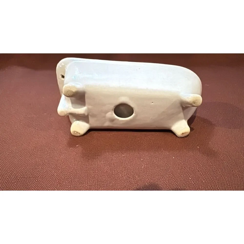 Vintage Porcelain Doll Furniture Sink , Bath Tub & Toilet